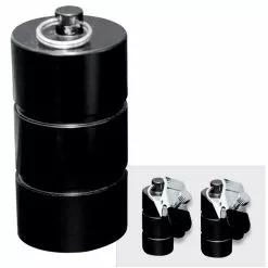 Zwart Metalen Gewichten Met Klem 1000 Gram (2x500 Gram) Van Sextreme