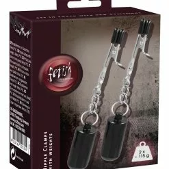 Fetish Collection Tepelklemmen Met Gewichten 2 X 115 Gram -Bondage - Boeien Verkoopwinkel 05253590000 verp 2