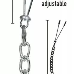 Tepelklemmen Met Ketting Van Sextreme -Bondage - Boeien Verkoopwinkel 05264280000 nor d