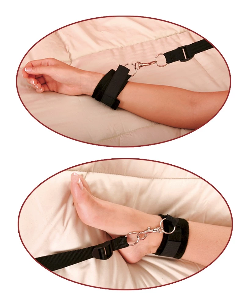 Pipedream Bedbondage Restraint Kit Van Fetish Fantasy Series 5 Pipedream Bedbondage Restraint Kit Van Fetish Fantasy Series - Afbeelding 3