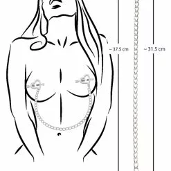 Heart Shaped Nipple Clamps By Bad Kitty -Bondage - Boeien Verkoopwinkel 05557970000 nor f