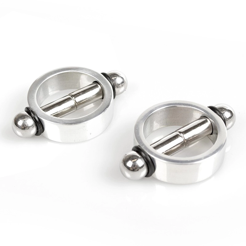 Magnetische Tepelklemmen (paar) Van Kiotos Steel 4 Magnetische Tepelklemmen (paar) Van Kiotos Steel - Afbeelding 2