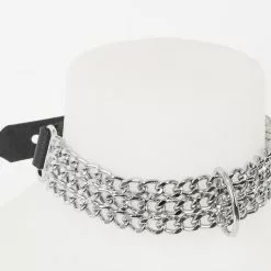Zado Leather Fashion Sierlijke Lederen Dames Ketting Halsband Van SaXos -Bondage - Boeien Verkoopwinkel 20303731001 nor b