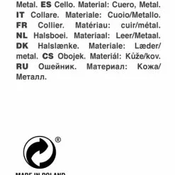 Zado Leather Fashion Sierlijke Lederen Dames Ketting Halsband Van SaXos -Bondage - Boeien Verkoopwinkel 20303731001 verp b 2