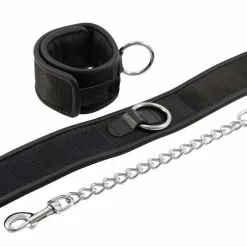 Saxos BDSM Toys Leather Velcro Handcuffs By Saxos -Bondage - Boeien Verkoopwinkel 20700061001 hand c