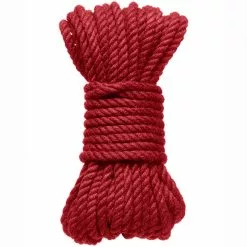 Kink Vac-U-Lock By Doc Johnson Bij Mince.NL 9 M Hennep Rood Bondage Touw Ø6mm Van Kink - Doc Johnson
