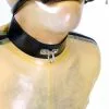 Latex Heren Collar Met D-ring Van Latexa 1 Latex Heren Collar Met D-ring Van Latexa -Bondage - Boeien Verkoopwinkel 3188 2 1