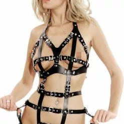 Leather Strapbody By Ledapol In Sizes Small, Medium, Large, XLarge, XXLarge