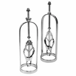 RVS Tepelklem Stretchklemmen Van Master Series -Bondage - Boeien Verkoopwinkel 8032 ad813 stainless steel clover clamp nipple stretcher 20529