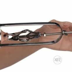 RVS Tepelklem Stretchklemmen Van Master Series -Bondage - Boeien Verkoopwinkel 8032 ad813 stainless steel clover clamp nipple stretcher 20534 1