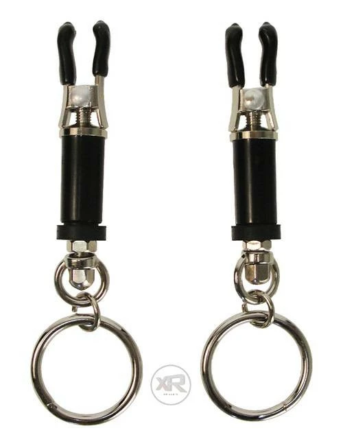 Barrel Nipple Clamps With Ring By Master Series 6 Barrel Nipple Clamps With Ring By Master Series - Afbeelding 4