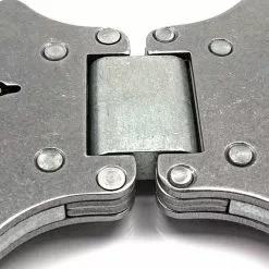 Clejuso Handcuffs Stalen Handboei Met Scharnier Clejuso Nr. 19R - RVS -Bondage - Boeien Verkoopwinkel Clejuso19R scharnier