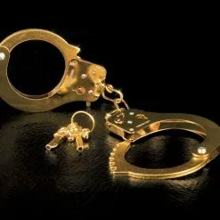 Gold Metal Handboeien Van Pipedream Fetish Fantasy -Bondage - Boeien Verkoopwinkel Gold Metal Cuffs pipedream a 1
