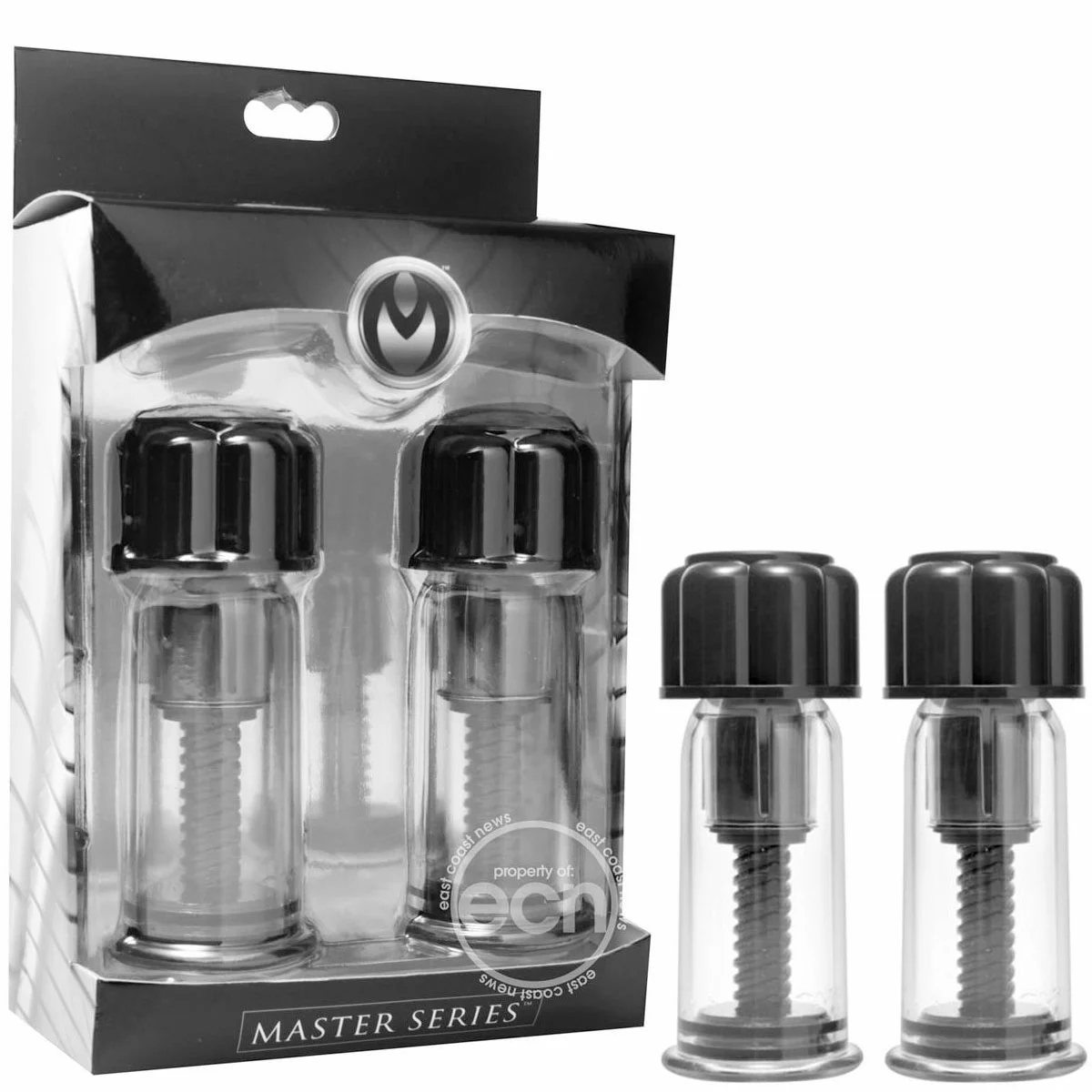 Master Series Maxxx Powerful Twist Nipple Suckers Black 4 Master Series Maxxx Powerful Twist Nipple Suckers Black - Afbeelding 2