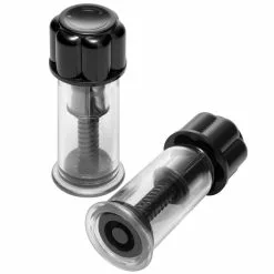 Master Series Maxxx Powerful Twist Nipple Suckers Black