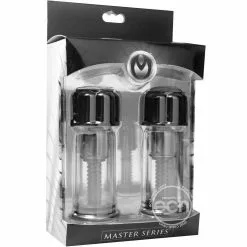 Master Series Maxxx Powerful Twist Nipple Suckers Black 7 Master Series Maxxx Powerful Twist Nipple Suckers Black -Bondage - Boeien Verkoopwinkel Masterseries nipple sucker Ab738
