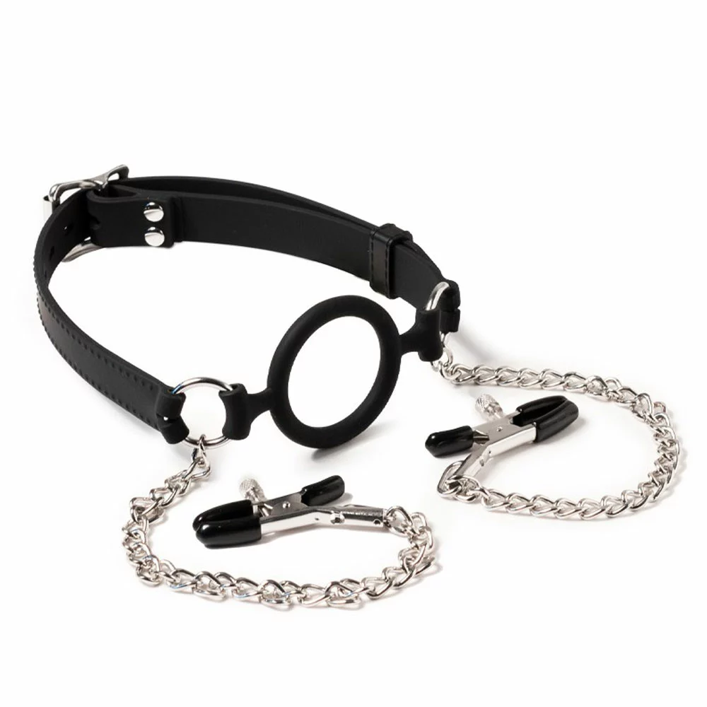 Rimba Mondknevel Met O-ring En Tepelklemmen 3 Rimba Mondknevel Met O-ring En Tepelklemmen