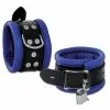 Saxos BDSM Toys Lederen Enkelboeien Zwart/Blauw 65 Mm Hoog Van SaXos 1 Saxos BDSM Toys Lederen Enkelboeien Zwart/Blauw 65 Mm Hoog Van SaXos -Bondage - Boeien Verkoopwinkel OS 0101 3BK 2