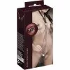 Woman Chain Harness With Nipple And Labia Clamps By Fetish Collection