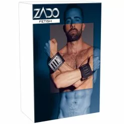 Zado Leather Fashion Leather Wrist Restraints With Adjustable Tuck In Closure By ZADO
