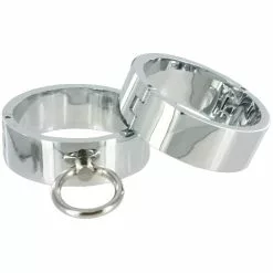 MAE-Toys Chrome Slave Restraints Rings