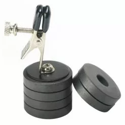 Master Series Nipple Clip With Magnet Weights -Bondage - Boeien Verkoopwinkel bhs 329 nipple clip with magnet weights 22224 2