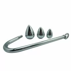 MAE-Toys Anale Bondage Haak Met Drie Plugs 10 MAE-Toys Anale Bondage Haak Met Drie Plugs -Bondage - Boeien Verkoopwinkel bondage hook 3 ball 2