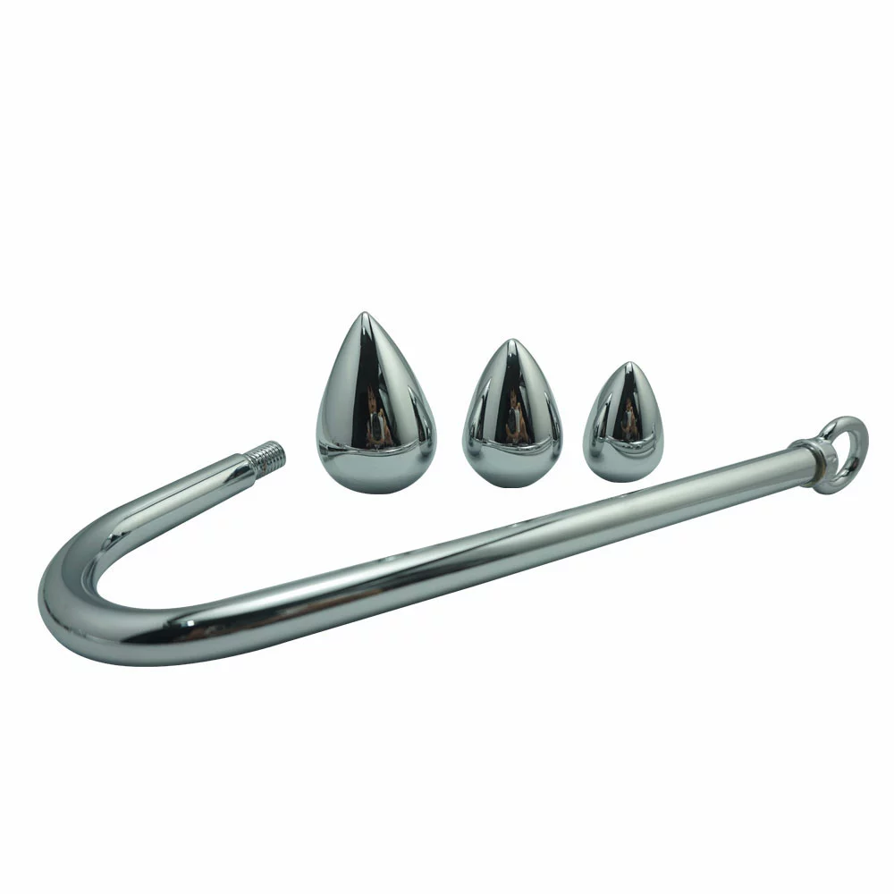 MAE-Toys Anale Bondage Haak Met Drie Plugs 6 MAE-Toys Anale Bondage Haak Met Drie Plugs - Afbeelding 4