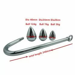MAE-Toys Anale Bondage Haak Met Drie Plugs 11 MAE-Toys Anale Bondage Haak Met Drie Plugs -Bondage - Boeien Verkoopwinkel bondage hook 3 size 1