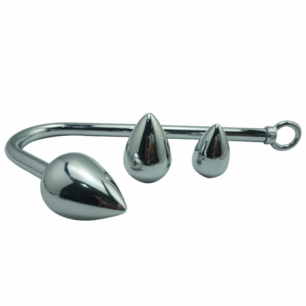 MAE-Toys Anale Bondage Haak Met Drie Plugs 3 MAE-Toys Anale Bondage Haak Met Drie Plugs