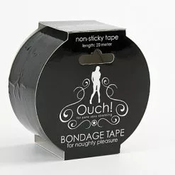 Kink Industries Non Sticky Bondage Tape In Black - Red - Pink -Bondage - Boeien Verkoopwinkel bondage tape