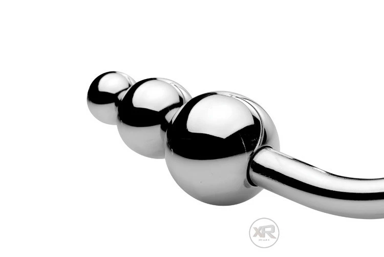 Beaded Anal Hook With Three Stimulating Balls By Master Series 6 Beaded Anal Hook With Three Stimulating Balls By Master Series - Afbeelding 4