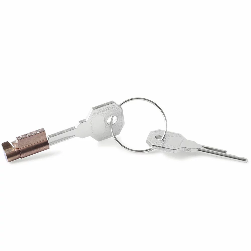 MAE-Toys Messing Cilinder Slot Voor Kuisheidskooien En Kuisheidsgordels 4 MAE-Toys Messing Cilinder Slot Voor Kuisheidskooien En Kuisheidsgordels - Afbeelding 2