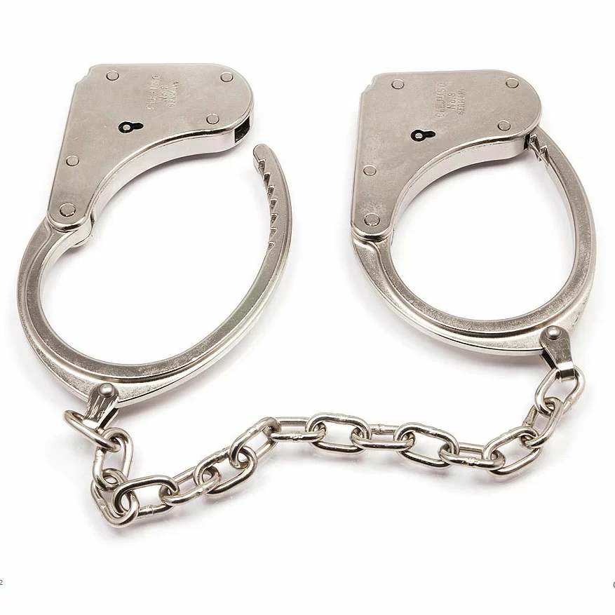 Clejuso Handcuffs Stalen Voetboeien Clejuso Nr. 8 4 Clejuso Handcuffs Stalen Voetboeien Clejuso Nr. 8 - Afbeelding 2