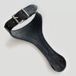 Saxos BDSM Toys Volleder Slave Collar Met O Ring En Studs By Saxos -Bondage - Boeien Verkoopwinkel collar inside