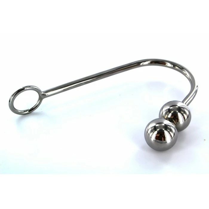 MAE-Toys RVS Bondage Hook Met Dubbele 25 Mm Kogel 3 MAE-Toys RVS Bondage Hook Met Dubbele 25 Mm Kogel