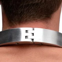 Large Metalen Hand & Nek Restraint 'The Fiddle' Van Master Series -Bondage - Boeien Verkoopwinkel fiddle 3 af566