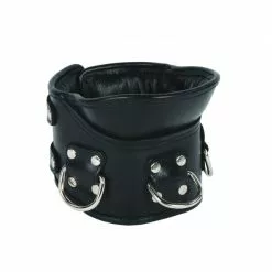 PM Body Leather Gevoerd Lederen Hals Corset Van P.M. Body Leather -Bondage - Boeien Verkoopwinkel hals haltungskorsett 2 1 1