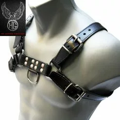 NLLeather NL Leather Lederen Borst Harnas -Bondage - Boeien Verkoopwinkel hg bf01 hg leather creations leather chest harness 22981