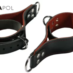 Set Van 2 Lederen Enkel Boeien Van Ledapol 5627 -Bondage - Boeien Verkoopwinkel le 5627 set of 2 leather ankle cuffs 5627 23107 1