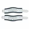 Witte Lederen Handboeien Van Ledapol 762 -Bondage - Boeien Verkoopwinkel le 762 wht white wristcuffs with spikes 762 27217 1