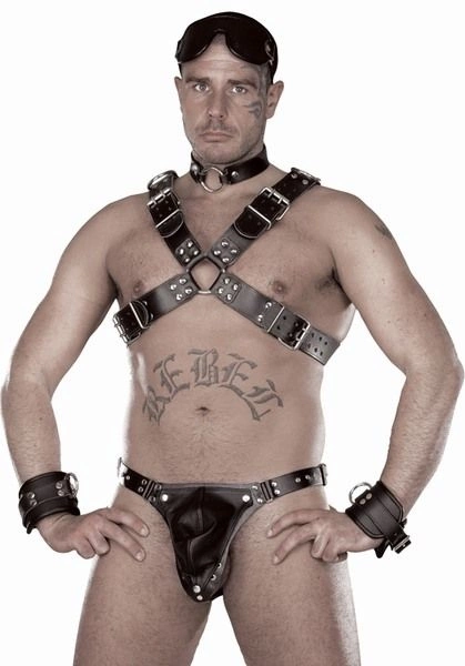 Hard Lederen Riemen Top Van Ledapol #8034 5 Hard Lederen Riemen Top Van Ledapol #8034 - Afbeelding 3