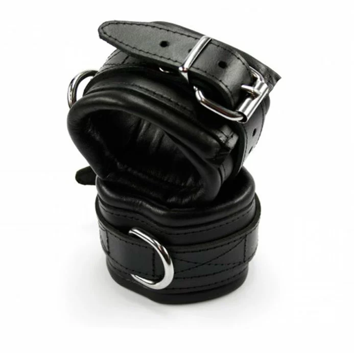 Saxos BDSM Toys Geenkelterde Lederen Enkelboeien Van Saxos 4 Saxos BDSM Toys Geenkelterde Lederen Enkelboeien Van Saxos - Afbeelding 2