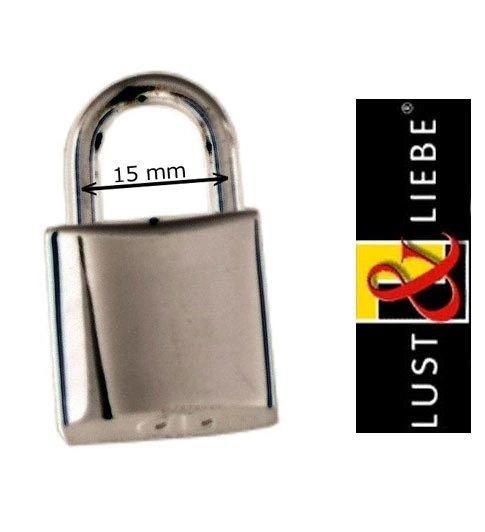 Lust Und Liebe Verchroomde Sloten, Gelijksluitend 5 Lust Und Liebe Verchroomde Sloten, Gelijksluitend - Afbeelding 3