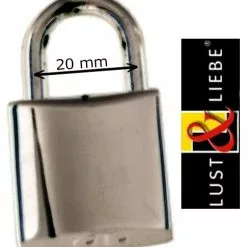 Lust Und Liebe Verchroomde Sloten, Gelijksluitend -Bondage - Boeien Verkoopwinkel ll zb006 c padlocks chrome plated 15649 1