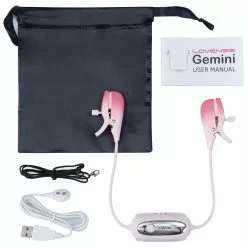 App-gestuurde Verstelbare Vibratie Tepelklemmen Van Lovense -Bondage - Boeien Verkoopwinkel lovense vibro nippleclamps acc 1