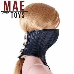 MAE-Toys Imitatie Lederen Nek Corset -Bondage - Boeien Verkoopwinkel mae sm 010 mae toys pu leather neck corset 27924 1