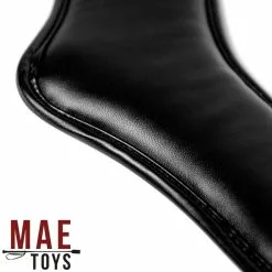 MAE-Toys Zwart Imitatie Lederen Anatomisch Gevormde Collar 14 MAE-Toys Zwart Imitatie Lederen Anatomisch Gevormde Collar -Bondage - Boeien Verkoopwinkel mae sm 011 mae toys black pu leather padded collar with leash 28060 6