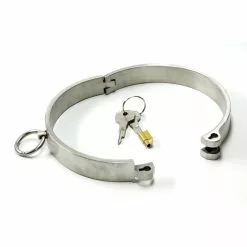 RVS Afsluitbare Halsband (Heren Versie) Van MAE-Toys -Bondage - Boeien Verkoopwinkel mae sm 067 03