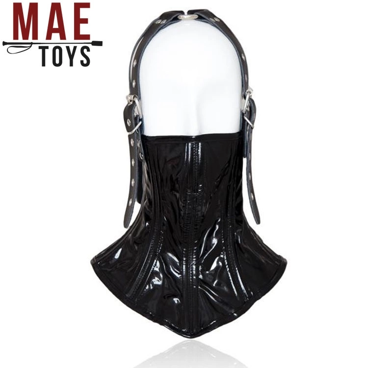 MAE-Toys Bondage Slave Boned PVC Posture Lak Collar Van MAE-Waer 3 MAE-Toys Bondage Slave Boned PVC Posture Lak Collar Van MAE-Waer